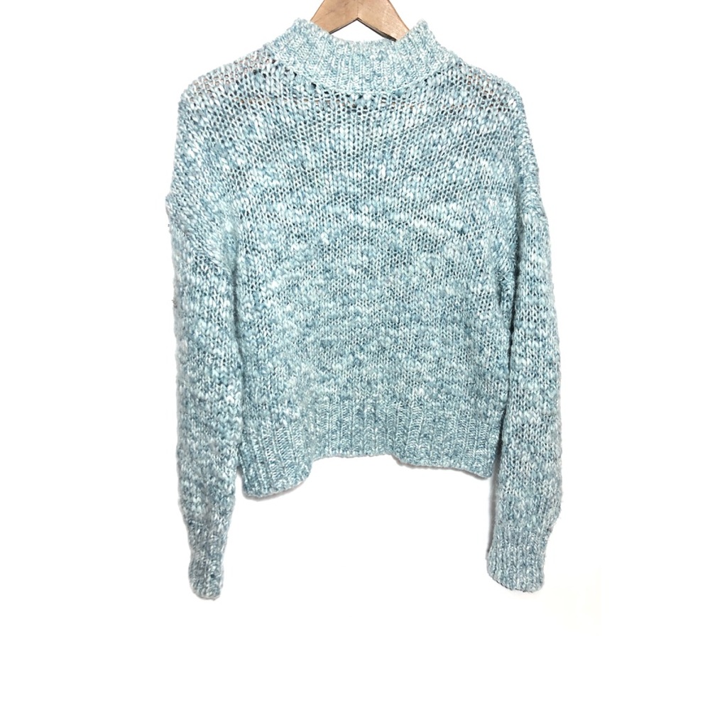 Melrose and Market Chunky Knit Mock Neck Sweater